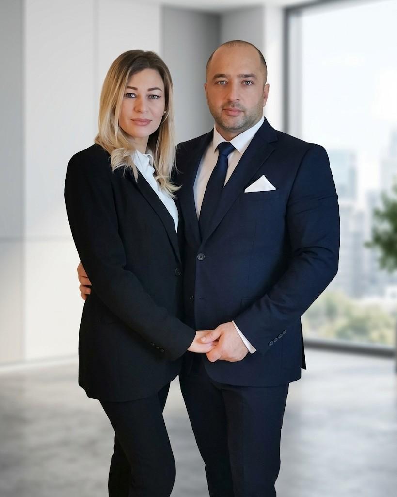 Dorin și Mariana Cocieru, împreună, într-un birou